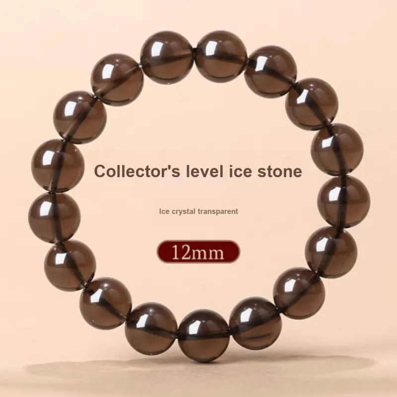 Stone On The Line Obsidian Jade Bracelets Unisex-9