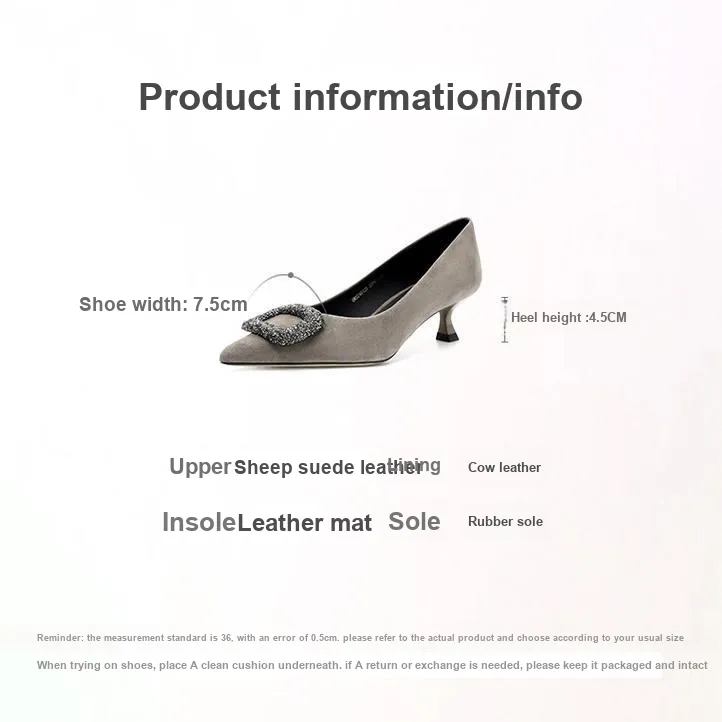 HARSON Slim Heel High Heels Women's-22