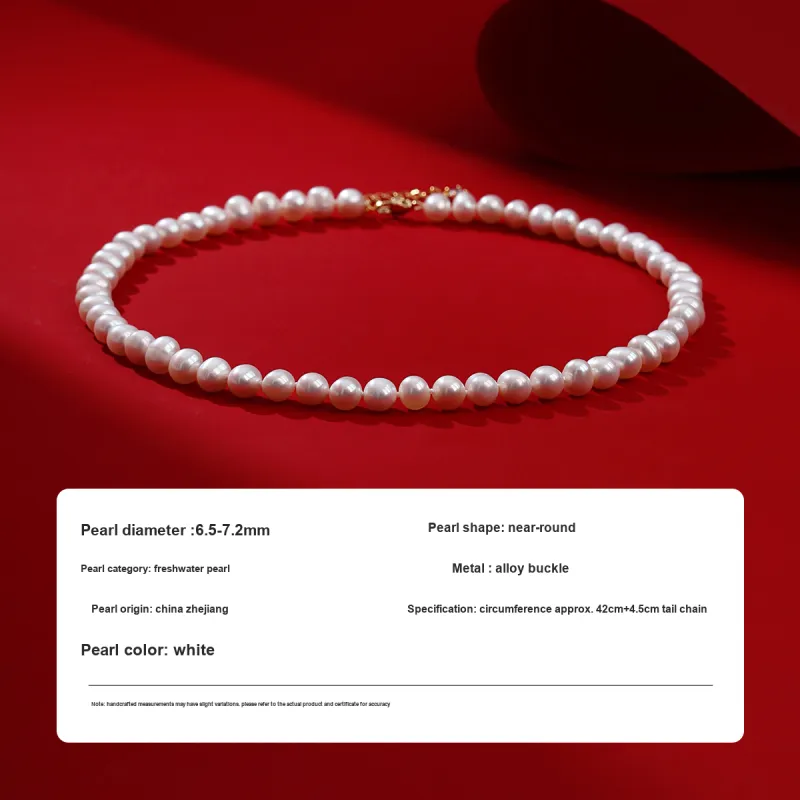 SANDYRILLA Pearl Necklaces Women's-2