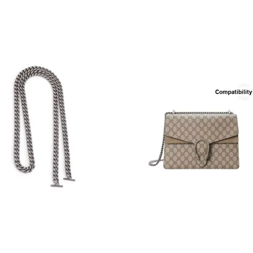 Медный ремень для сумки женский антикварно-серебристый