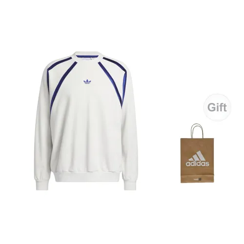 Adidas Originals Sweatshirts Unisex Rail Grey+Gift Bag