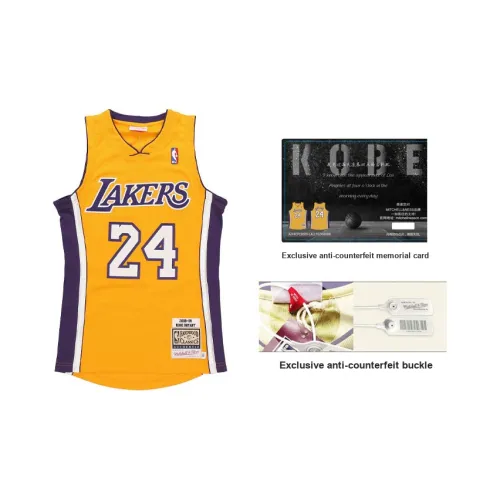 MITCHELL NESS Баскетбольная Джерси Унисекс Желтая