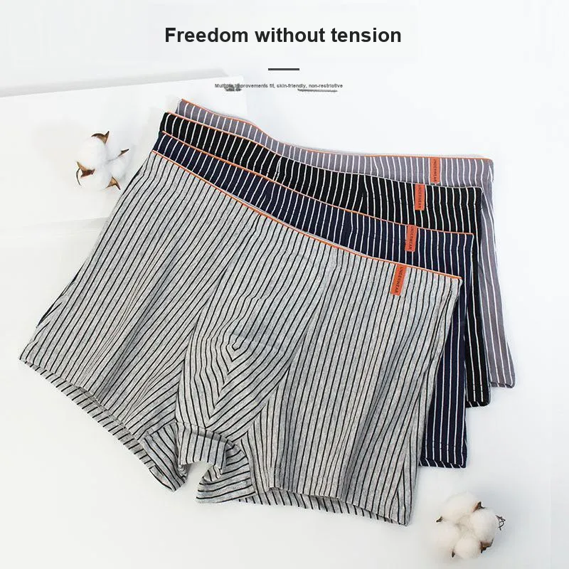 Qiao Ni Tong Underpants Men's 3 Pack-7
