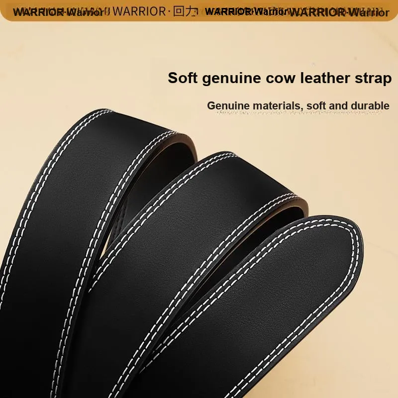 Warrior Bovine Split Transfer Leather Belt Women's 3.8cm-5