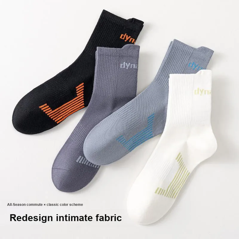 Caramella Mid Calf Socks Men's 4 Pack-3