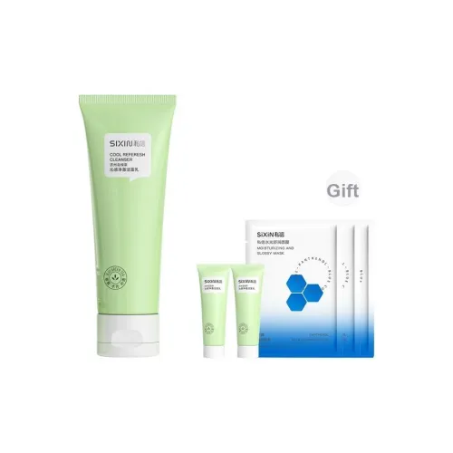 SIXIN Jeju Остров Зеленый чай Cleansing Молоко Чистка 120г