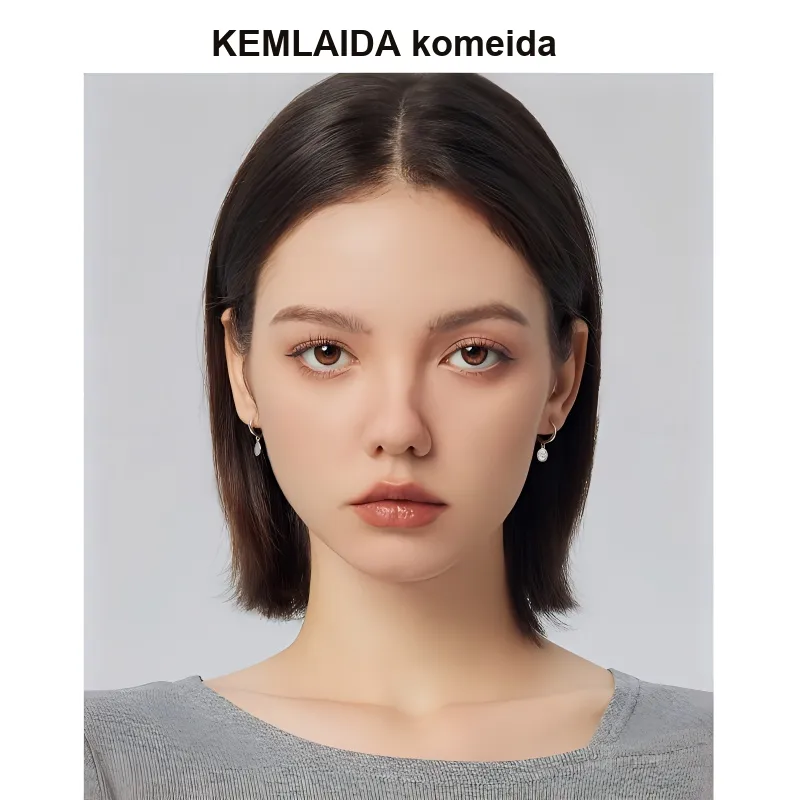 KEMLAIDA 999 Fine Silver Earrings Women's-2