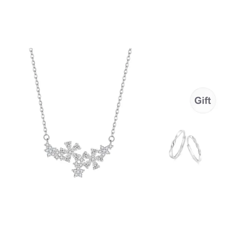 Master Kim Sterling Silver Necklaces Unisex-0