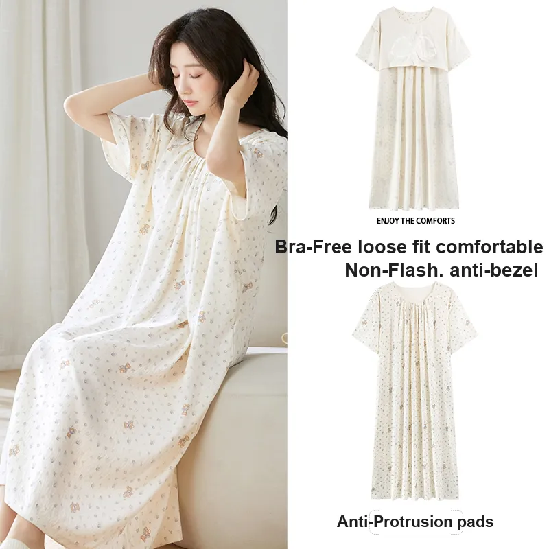 MADALLO Nightgown Women's White-1