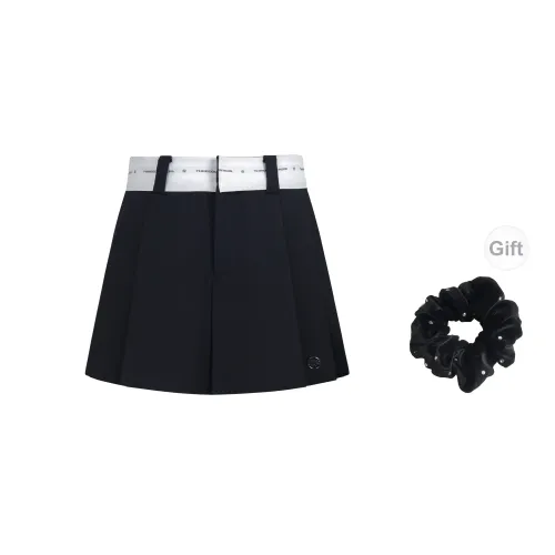 Three Quarters Casual Short Skirts Women's