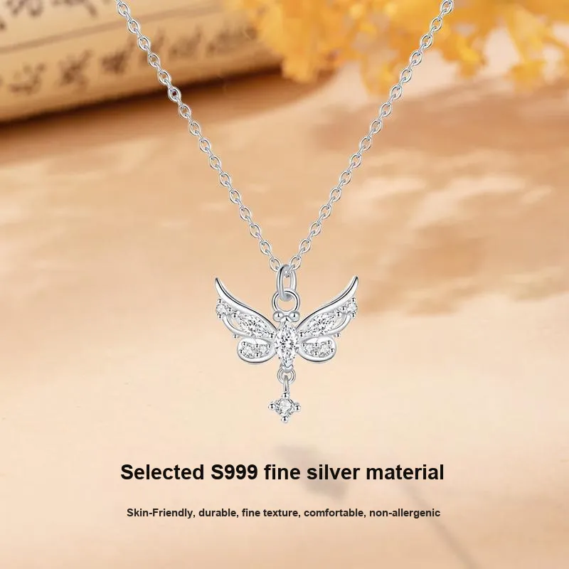 MISS TOOYA S999 Fine Silver Necklaces Women's-2