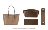 City30 Dark Brown Open Top Liner+Wide Shoulder Strap+Bottom Pad