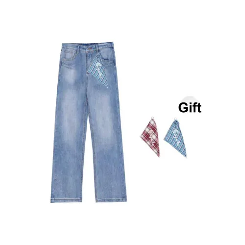 MINGNIKAI Унисекс Джинсы