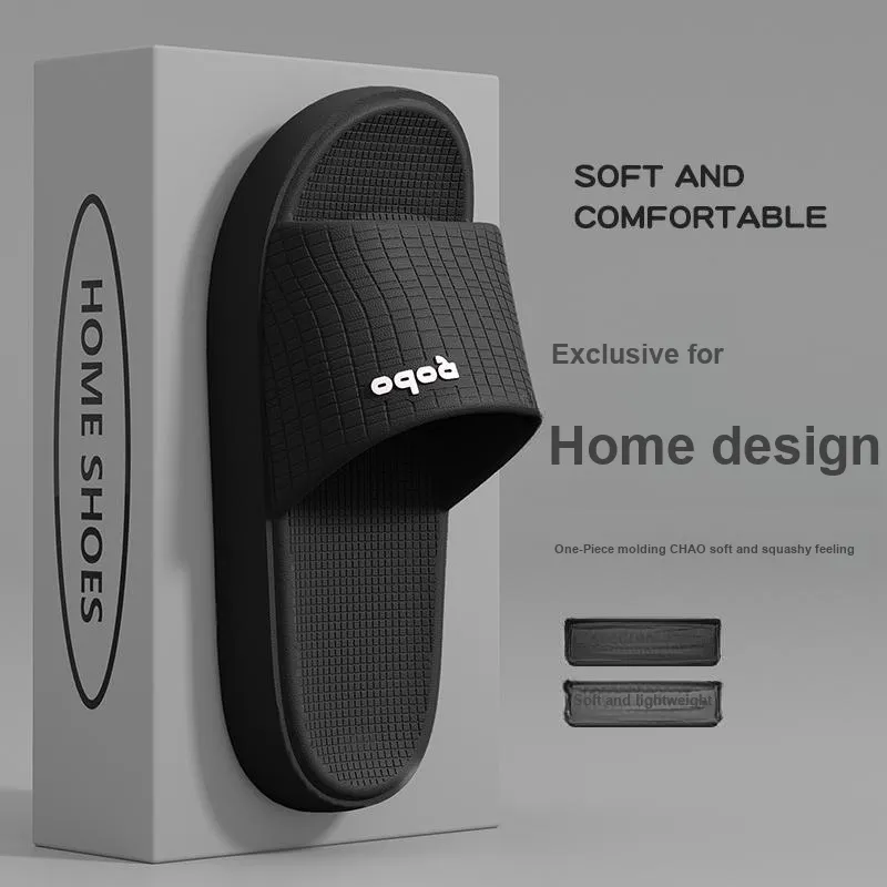 LUNNIFEIYA Squashy And Bouncy Feeling Eva Slippers, Couple Indoor Home Use Comfortable Soft Sole Odor Free-11