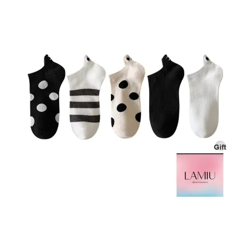 Lan Miao No Show Носки Женские Shopping Bag Combo Set