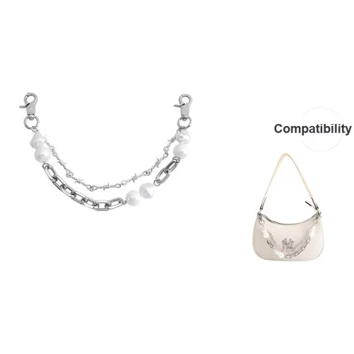 Luxury Care Artisan Workshop Металлическая декоративная цепочка Сумка Ремень Продается отдельно Женское серебро