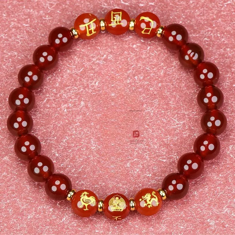 Phoenisess Agate Bracelets Unisex-64