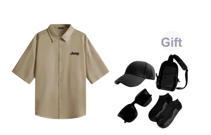 Jeep Shirt Unisex Includes Free Travel Set-34