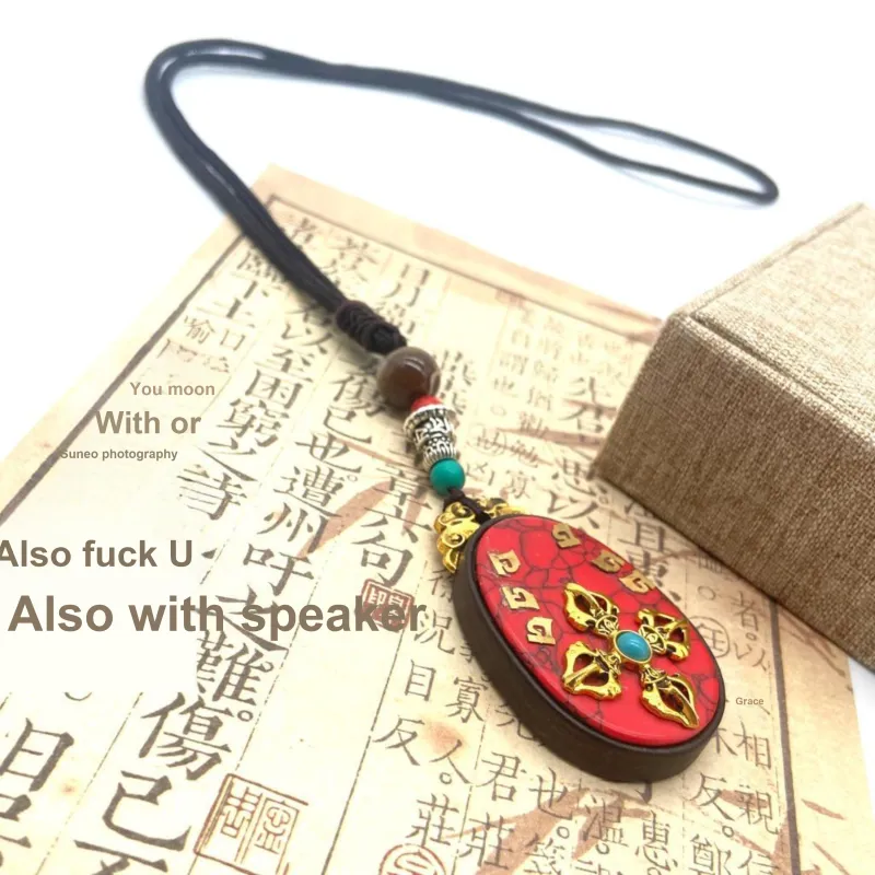 ERXI Wooden Necklaces Unisex-2