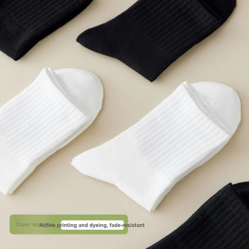 Urban Beauty Mid Calf Socks Women's 6 Pack-2