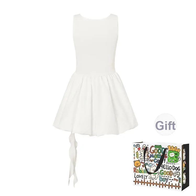 OURUOKE Sleeveless Dress Women's-1