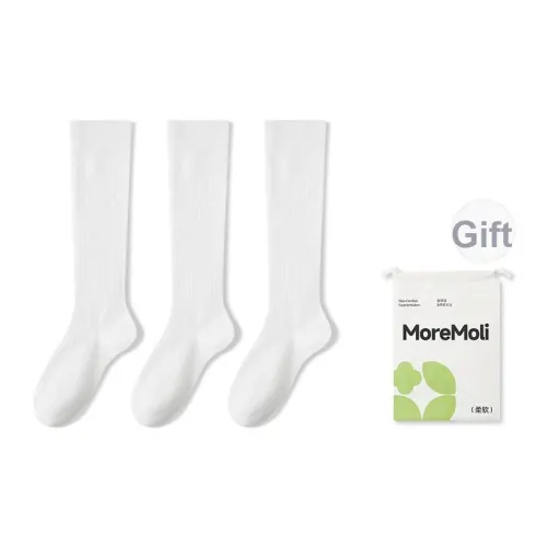 Moremoli Колено Высокие Носки Женские 3 Пачки