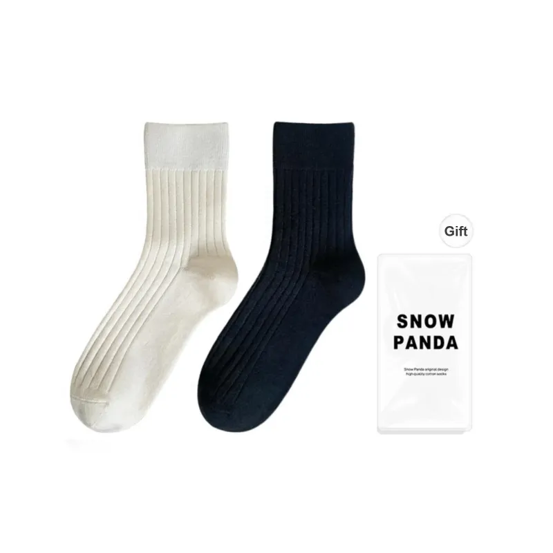 XXLLG Mid Calf Socks Men's 2 Pack-6