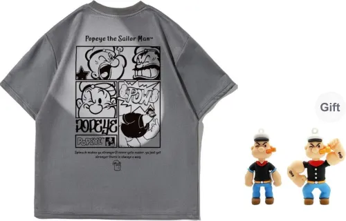 POPEYE Summer T Shirt Graduation Season Includes Gift Box Set Unisex