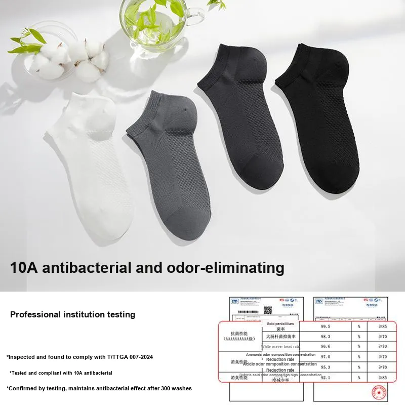 B&C.Room Ankle Socks Men's 5 Pack-5