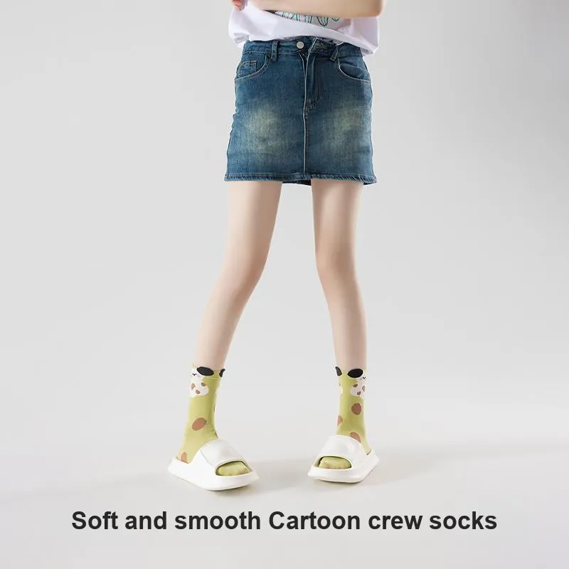 Moremoli Mid Calf Socks Women's 3 Pack-14