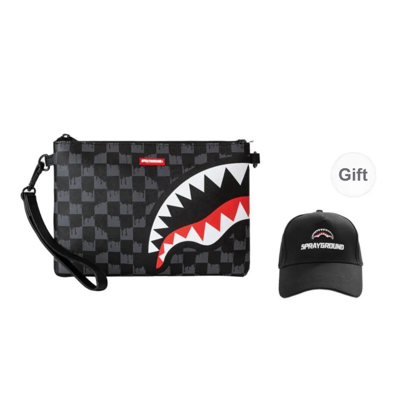 SPRAYGROUND PVC Handheld Clutch Unisex-3