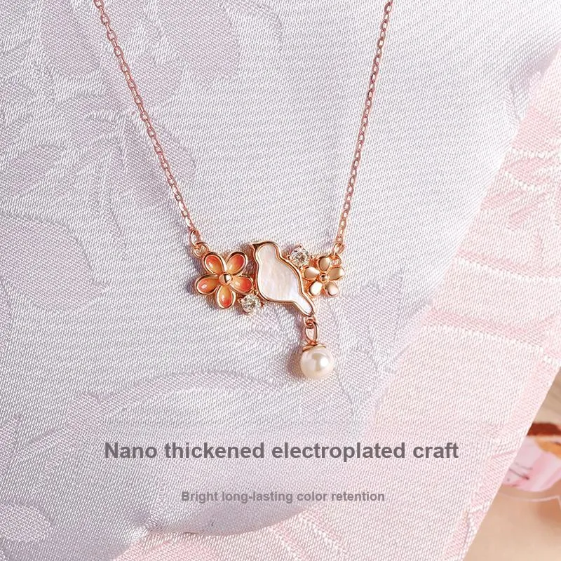 Otoshi S925 Silver Necklaces Women's-4