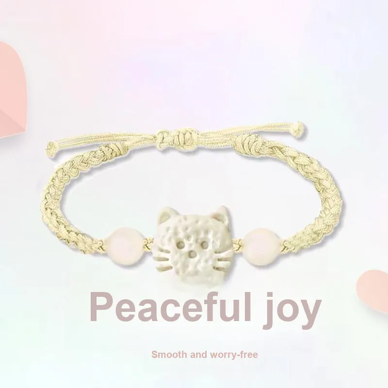 YUSHENGQING Colored Glaze Bracelets Unisex-3