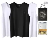 Crew Neck 3-Pack (White+White+Black)