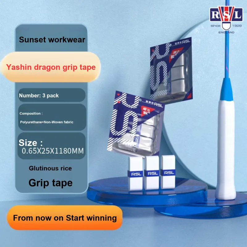 RSL Badminton Grip Tape Polyurethane+Non Woven Fabric Competition Training Thin-13