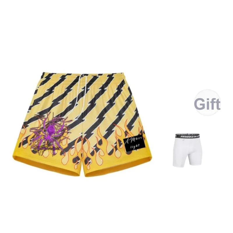 AMBER LIGHT Sports Shorts Unisex-4
