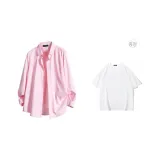 핑크 (화이트 티셔츠 포함)