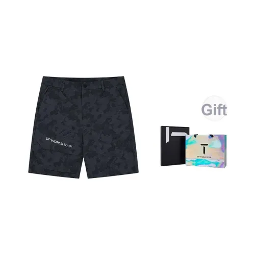 EUROPEAN TOUR Повседневные шорты Мужские Черные