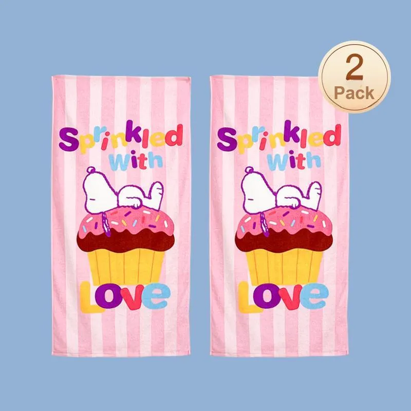 SNOOPY Towels-1