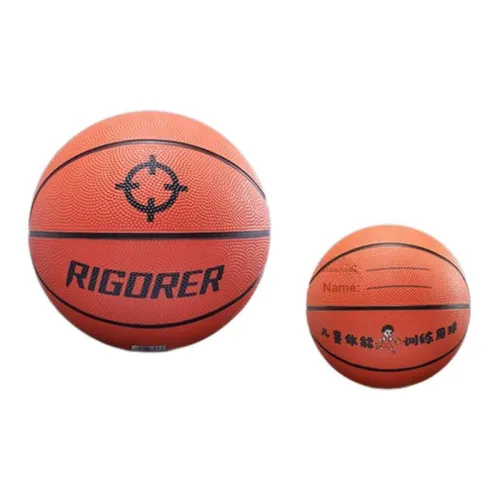 RIGORER Rubber Basketball Brown Size 34 Size 5 Size Training Kids'