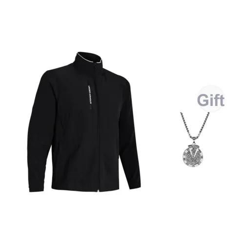 Under Armour Storm Revo Куртки и Пальто Мужской Черный с Ожерельем