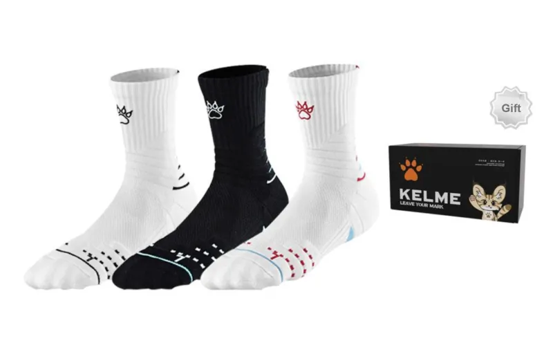 KELME Basketball Socks Unisex 3 Pack-26