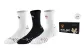 3 Pack Crew Gift Box Set (White Pink+White Black+Black)