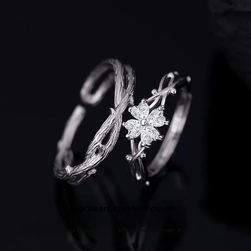 DAWO S999 Fine Silver Rings Unisex-2