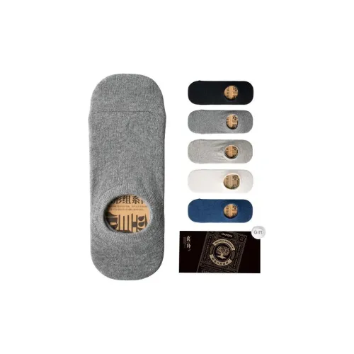 LIANGPU No Show Носки Мужские 5 пар