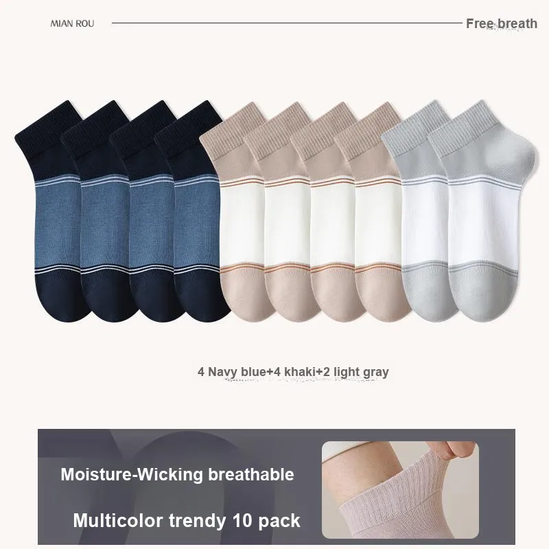 7 SEVFUN Ankle Socks Men's 5 Pack-15