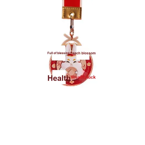 KEEP Благословение Медаль Прибывает Кролик Золотой Слиток Китайский стиль Мерч по IP