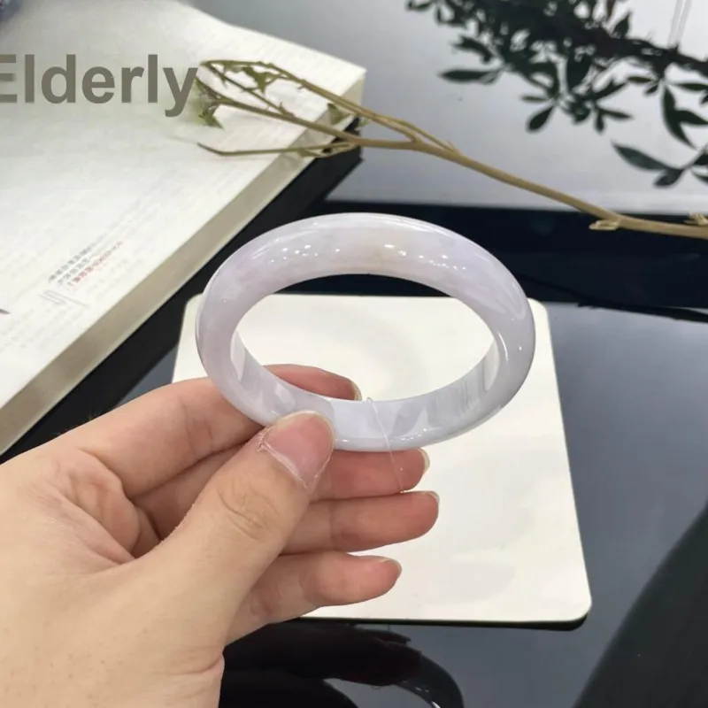 Safir Glutinous Jade Jadeite Bangles Women's-1