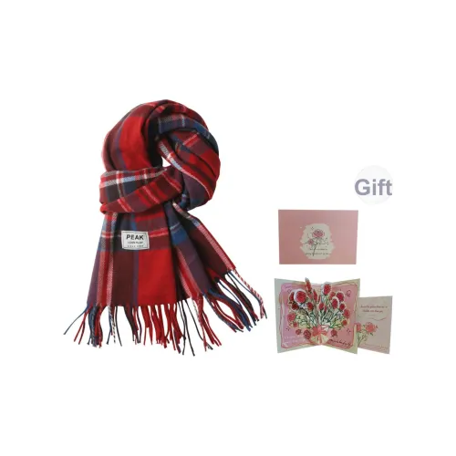 PEAK Полиэстеровый трикотаж Шарфы Унисекс