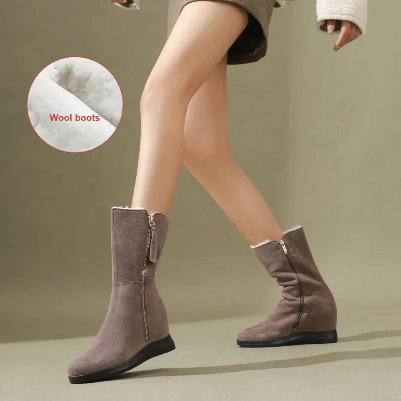 PIERCE GENTRY Ankle Boots 3cm Women's-9